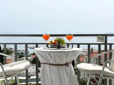 Balkon ili terasa u objektu Apartments Irma