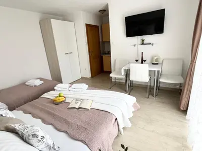 Krevet ili kreveti u jedinici u objektu Apartments Irma