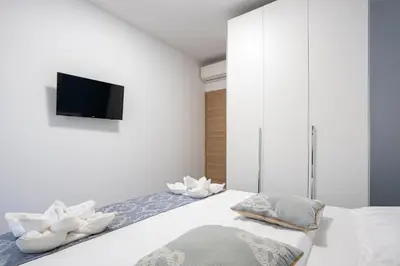 Krevet ili kreveti u jedinici u objektu VIPo Prestige Apartments