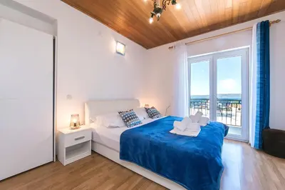 Krevet ili kreveti u jedinici u objektu Apartments with parking space Brela, Makarska - 16603