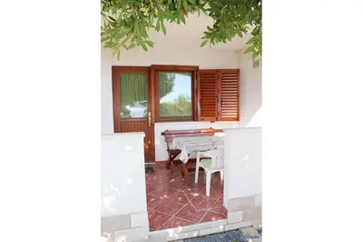 Tlocrt objekta Apartment in Pisak with sea view, terrace, air conditioning, Wi-Fi (4722-5)