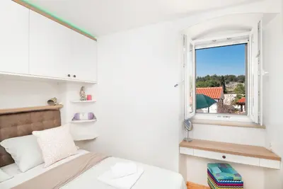 Krevet ili kreveti u jedinici u objektu Holiday home Škrika