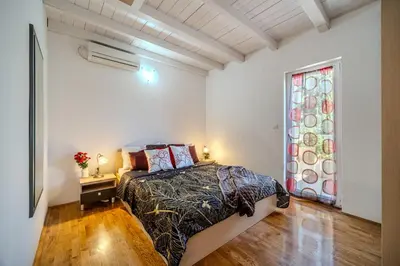 Krevet ili kreveti u jedinici u objektu Moenia Apartments