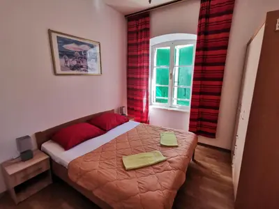 Krevet ili kreveti u jedinici u objektu Big and Spacious Apartment in the heart of Omiš