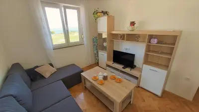 TV i/ili zabavni centar u objektu Apartment Ribnjak 10