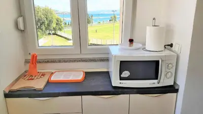 Kuhinja ili čajna kuhinja u objektu Apartment Ribnjak 10