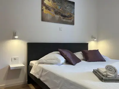 Krevet ili kreveti u jedinici u objektu Apartmani Ivelić