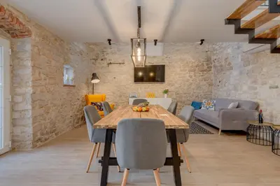 TV i/ili zabavni centar u objektu Holiday home Rocca