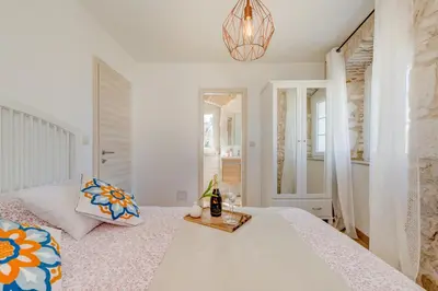 Krevet ili kreveti u jedinici u objektu Holiday home Rocca