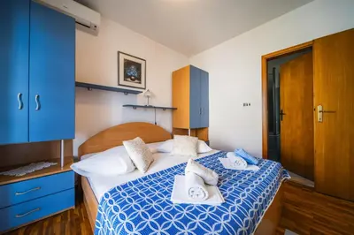 Krevet ili kreveti u jedinici u objektu Anna in Hvar * Mittel-Dalmatien