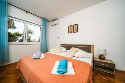 Krevet ili kreveti u jedinici u objektu Anna in Hvar * Mittel-Dalmatien