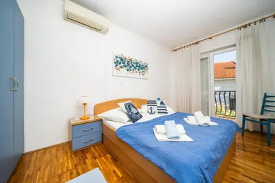 Krevet ili kreveti u jedinici u objektu Anna in Hvar * Mittel-Dalmatien