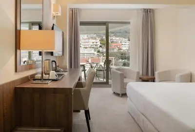 Krevet ili kreveti u jedinici u objektu Hotel Park Makarska