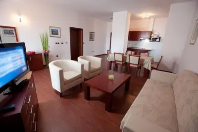 TV i/ili zabavni centar u objektu Apartments Agava
