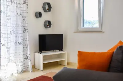 TV i/ili zabavni centar u objektu Villa Mar 1 - Luxury apartments
