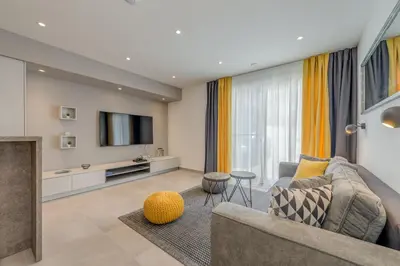 TV i/ili zabavni centar u objektu Villa Luna Podstrana