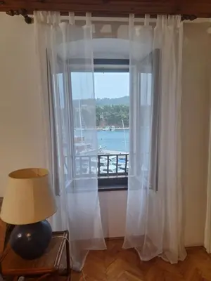 Balkon ili terasa u objektu Two-bedroom apartment with sea view,big terrase and garden
