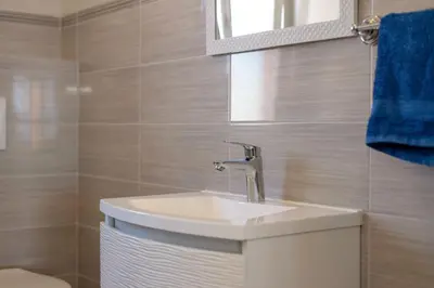 Kupaonica u objektu Luxury apartment Nora