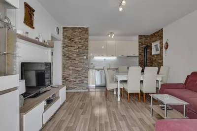Kuhinja ili čajna kuhinja u objektu Rosalia Apartments
