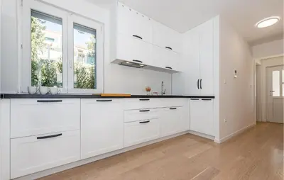 Kuhinja ili čajna kuhinja u objektu Cozy Home In Milna With House Sea View