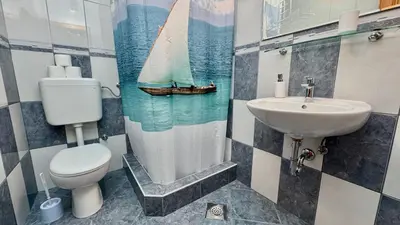 Kupaonica u objektu Apartments Bala