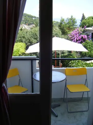 Balkon ili terasa u objektu Apartments Adria Blue