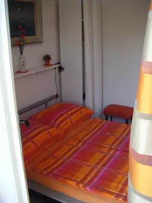 Krevet ili kreveti u jedinici u objektu Apartments Adria Blue