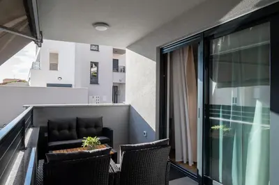 Balkon ili terasa u objektu Apartments Deluxe Vučko