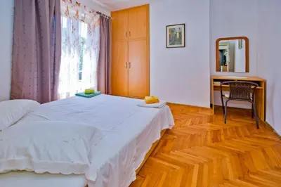 Krevet ili kreveti u jedinici u objektu Apartments Jacky