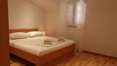 Krevet ili kreveti u jedinici u objektu Apartments NewWay Bol