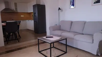 Kuhinja ili čajna kuhinja u objektu Apartments NewWay Bol