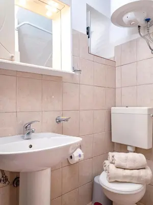 Kupaonica u objektu Guesthouse Wish