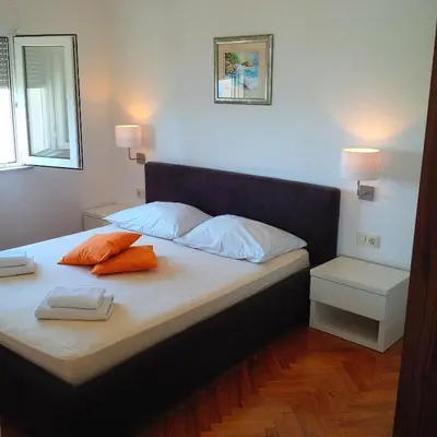Krevet ili kreveti u jedinici u objektu Apartments Villa Mandolina