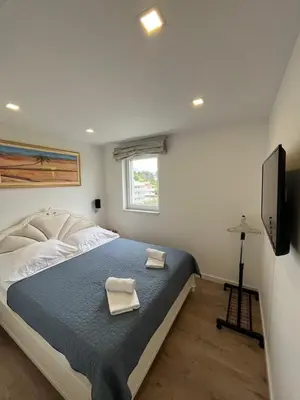 Krevet ili kreveti u jedinici u objektu Luxury apartment Alexandar