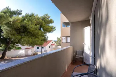 Balkon ili terasa u objektu Villa Dalmatia Apartments