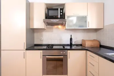 Kuhinja ili čajna kuhinja u objektu Villa Dalmatia Apartments