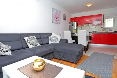 Kuhinja ili čajna kuhinja u objektu Apartment Tropic Stobrec