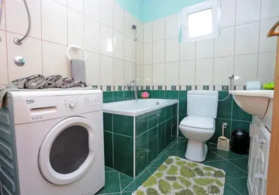 Kupaonica u objektu Apartment Tropic Stobrec
