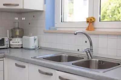 Kuhinja ili čajna kuhinja u objektu Apartment Rajna