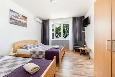 Krevet ili kreveti u jedinici u objektu Apartmani Stanka