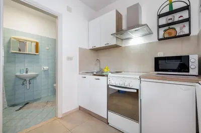 Kuhinja ili čajna kuhinja u objektu Apartmani Stanka