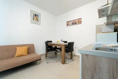 Kuhinja ili čajna kuhinja u objektu Apartmani Stanka