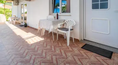 Balkon ili terasa u objektu Apartmani Stanka