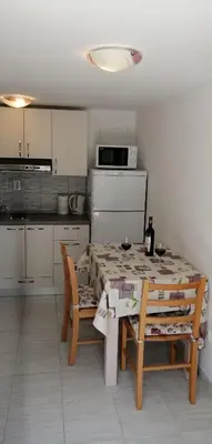 Kuhinja ili čajna kuhinja u objektu Apartment Sea princess