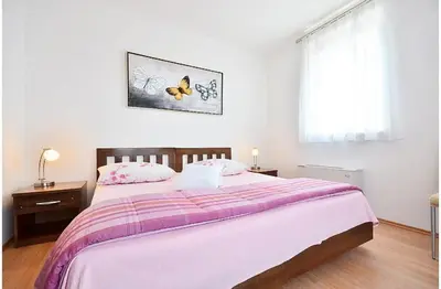 Krevet ili kreveti u jedinici u objektu Apartments Bonsai