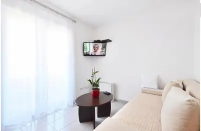 TV i/ili zabavni centar u objektu Apartments Bonsai