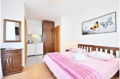 Krevet ili kreveti u jedinici u objektu Apartments Bonsai
