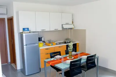Kuhinja ili čajna kuhinja u objektu Apartments 1234