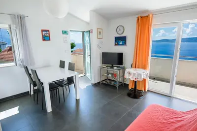 TV i/ili zabavni centar u objektu Apartments 1234