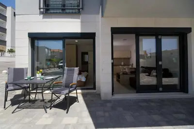 Balkon ili terasa u objektu Felix